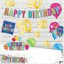 Foil "50" Birthday Cutouts