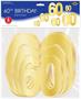 Foil "60" Birthday Cutouts