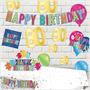 Foil "80" Birthday Cutouts