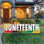 Plastic Jumbo Juneteenth Yard Sign