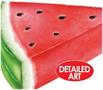 3-D Watermelon Centerpieces