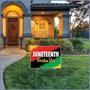 Plastic Juneteenth Yard Sign