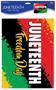 Plastic Juneteenth Yard Sign