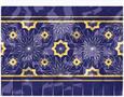 Metallic Ramadan Fringe Banner