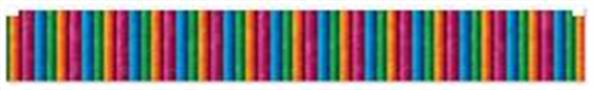 Metallic Fiesta Fringe Banner