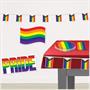 Pride Flag Pennant Banner