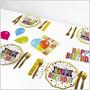 Plastic Happy Birthday Cutouts