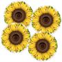 Plastic Sunflower Placemats