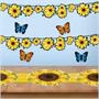 Plastic Sunflower Placemats