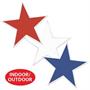 Plastic Star Cutouts