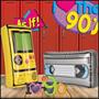 Inflatable VHS Tape & Handheld Game Set