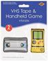 Inflatable VHS Tape & Handheld Game Set