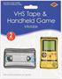 Inflatable VHS Tape & Handheld Game Set