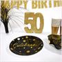 3-D Glittered "50" Centerpiece