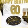 3-D Glittered "60" Centerpiece