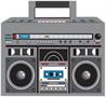 Boom Box Favor Boxes