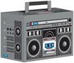 Boom Box Favor Boxes