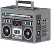 Boom Box Favor Boxes