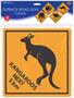 Outback Road Sign Cutouts