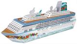 3-D Cruise Ship Centerpiece