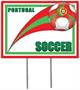 Plastic Yard Sign - Portugal