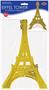 3-D Glittered Eiffel Tower Centerpiece