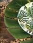 Fabric Tropical Palm Leaves