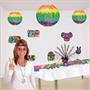 Tie-Dyed Paper Lanterns