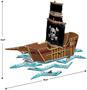 3-D Pirate Ship Centerpiece