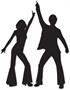 Disco Silhouettes