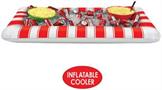 Inflatable Red&White Stripes Buffet Clr
