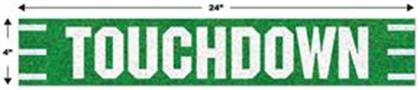 Football Street Sign Cutouts