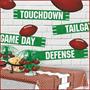 Football Street Sign Cutouts