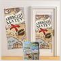 Treasure Map Door Cover