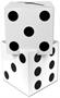 3-D Dice Stacking Centerpiece