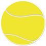 Tennis Ball Cutout