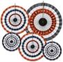 Patriotic Accordion Paper Fans