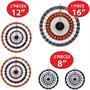 Patriotic Accordion Paper Fans