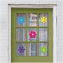 Mini Retro Flower Cutouts