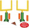 3-D Football Goal Post Centerpieces
