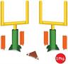 3-D Football Goal Post Centerpieces