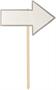 "Blank" Arrow Yard Sign