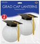 Grad Cap Paper Lanterns
