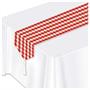 Printed Gingham Table Runner