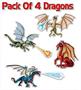 Dragon Cutouts