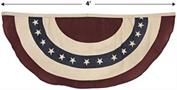 Americana Fabric Bunting