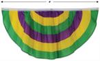 Mardi Gras Fabric Bunting
