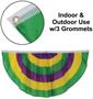 Mardi Gras Fabric Bunting