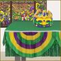 Mardi Gras Fabric Bunting