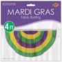 Mardi Gras Fabric Bunting